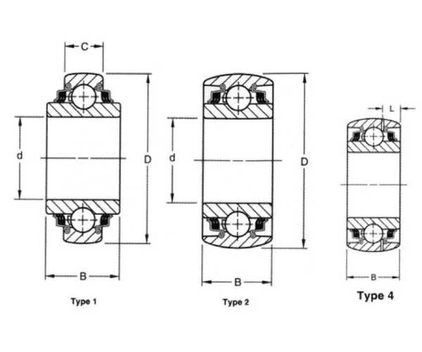 disc ball bearing medidas